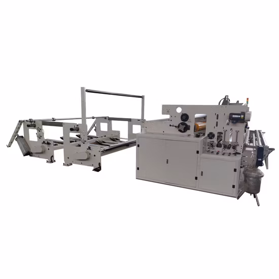This Machine Is Auxiliary Equipment for Rewinding Perforating Toilet Paper Machine and Diamond Paper Machine
