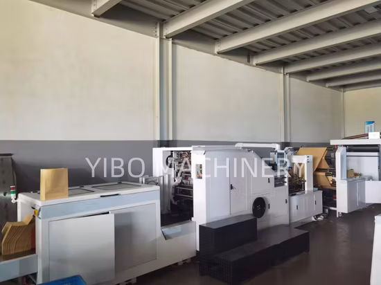 High Speed Fully Automatic Square Bottom Food Sandwich Cookies Chocolate Fast Food Kraft Brown Paper Bag Making Machine Machinery Price Making Paper Bags