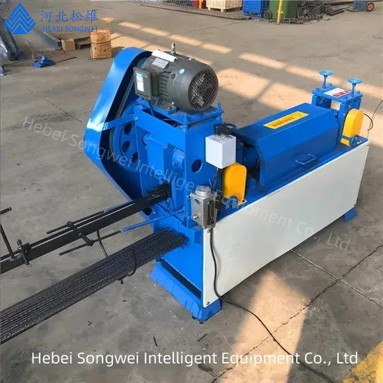 2.5mm-6mm Wire Straightening and Cutting Machine as Auxiliary Equipment for The Mesh Welding Machine